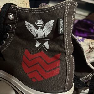 Gorillaz converse 2011 brown